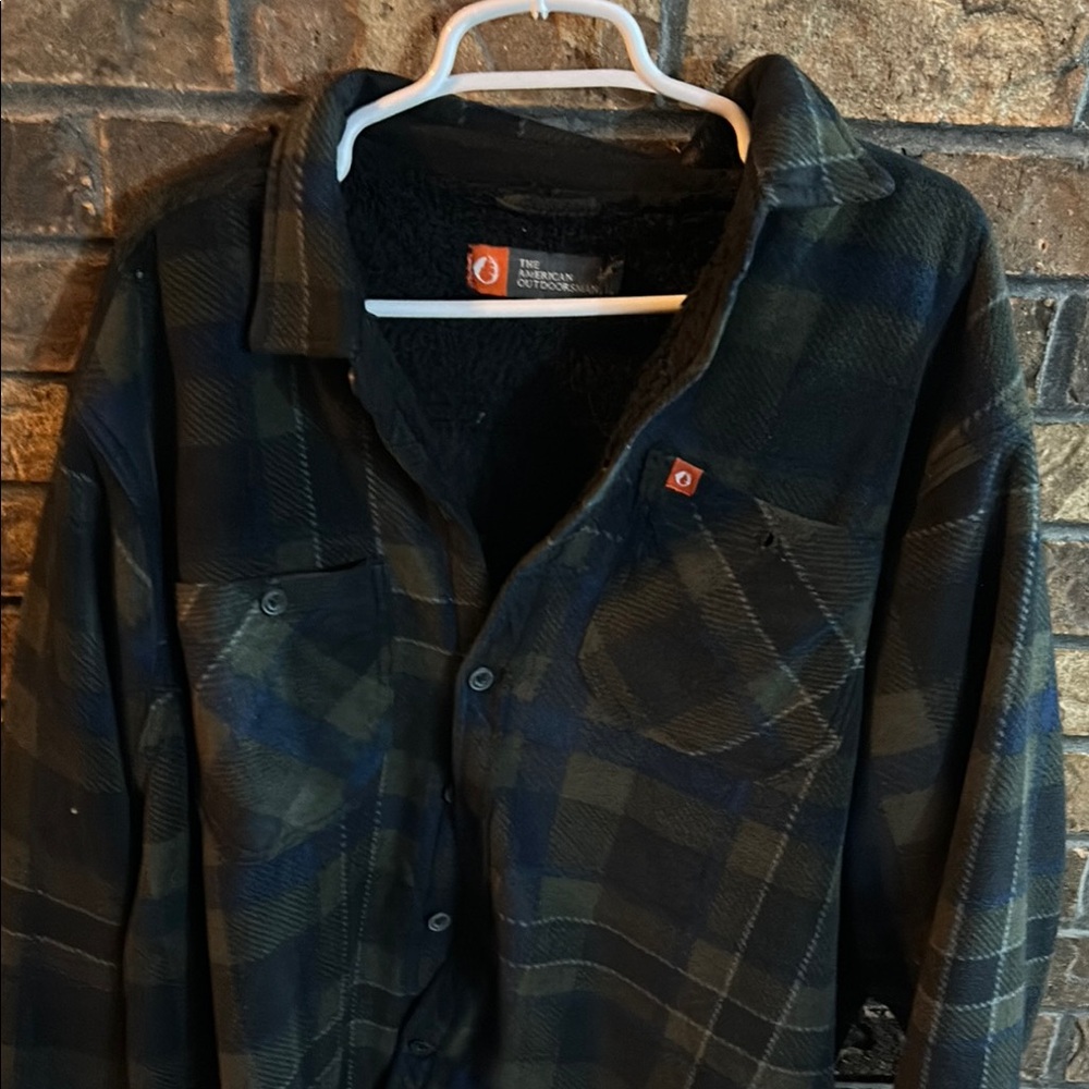 Black and Green Plaid Jacket
